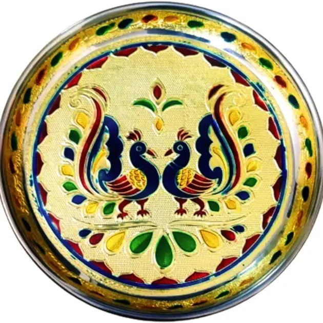 Meenakari Plate