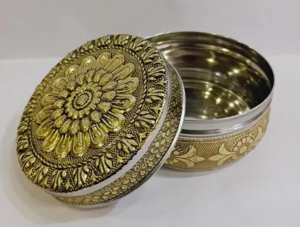 Meenakari Stainless Steel Box