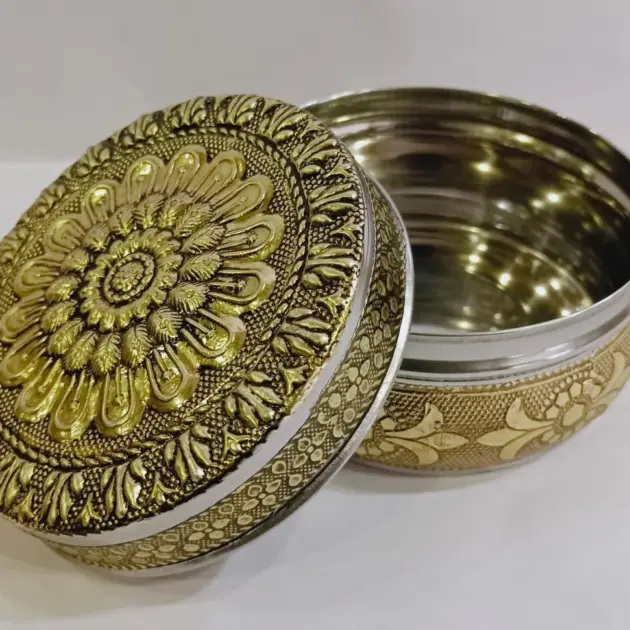 Meenakari Stainless Steel Box